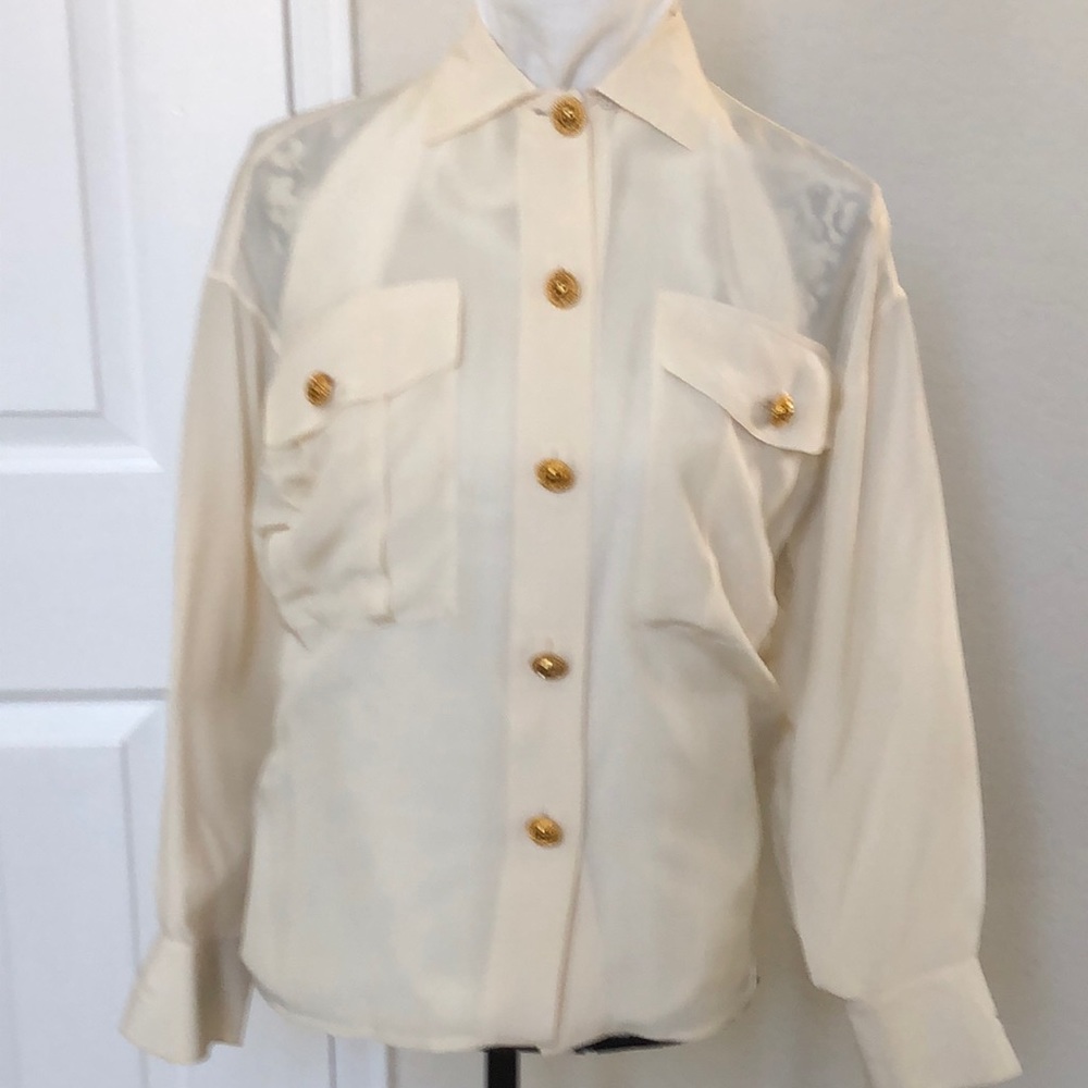 Gianni Versace women silk blouse